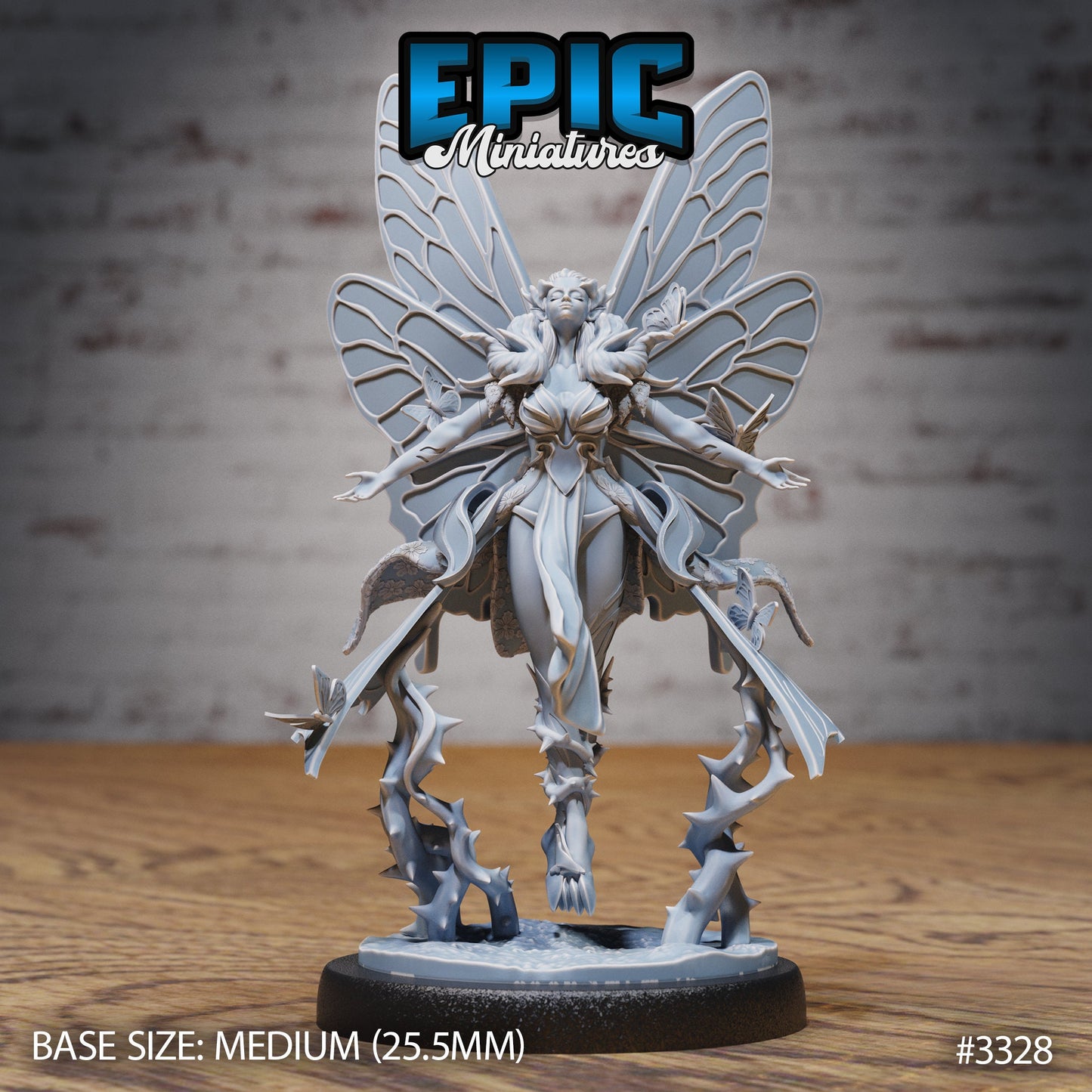 Butterfly Fairy Series - Epic Miniatures | Insectoid | Feminine | Fairy | Winged | Medium