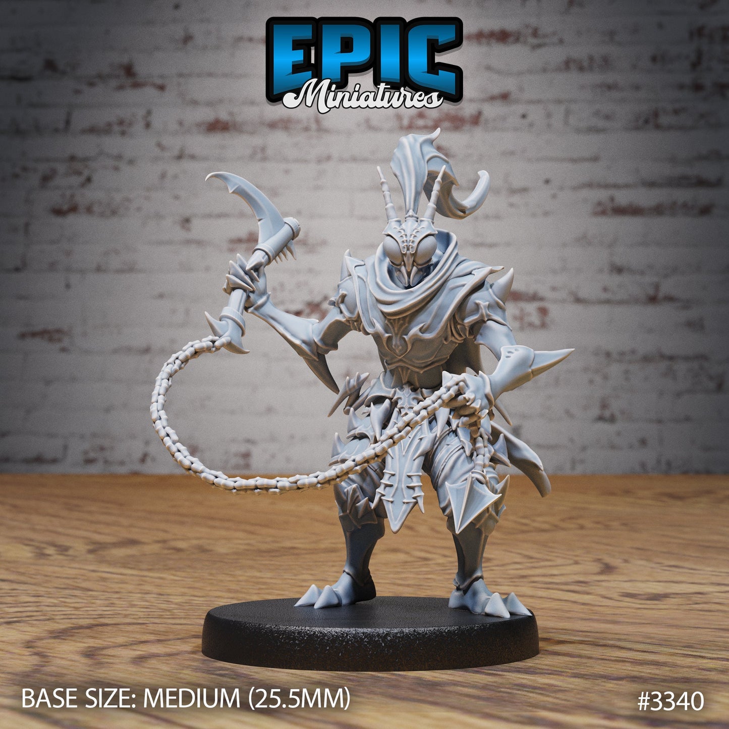 Ninja Insect Warrior Series - Epic Miniatures | Insectoid | Masculine | Weapons | Medium