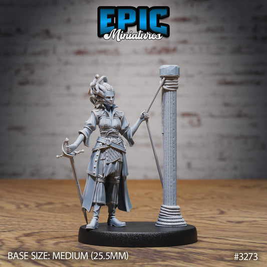 Gorgon Pirate Series - Epic Miniatures | Pirate| Feminine | Weapons |Medium
