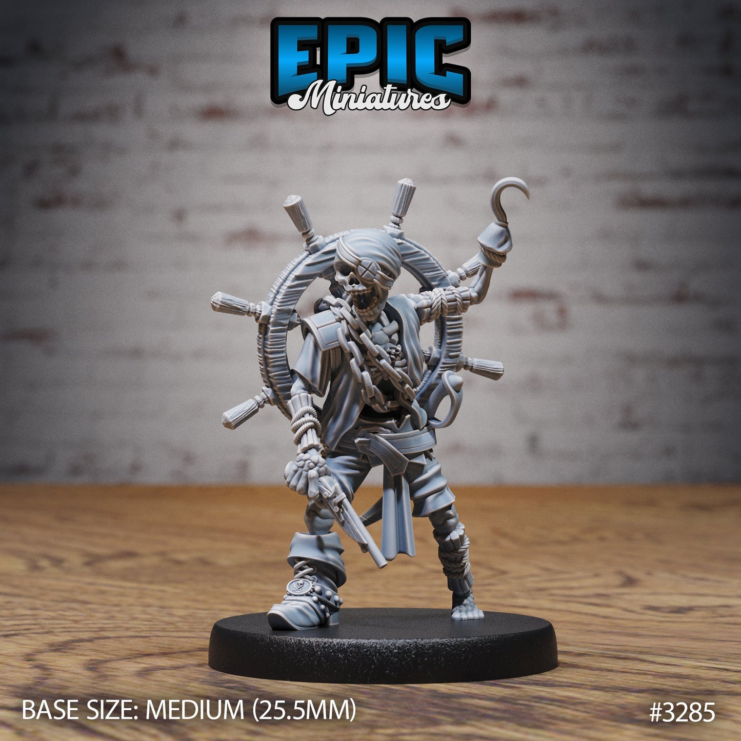Undead Pirate Crew Series - Epic Miniatures | Undead | Pirate |Weapons | Medium