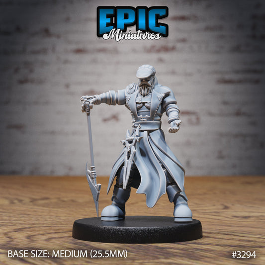 Master Sailor Series - #78 Pirate Scourge - Epic Miniatures | Human | Pirate | Masculine | Weapons | Medium