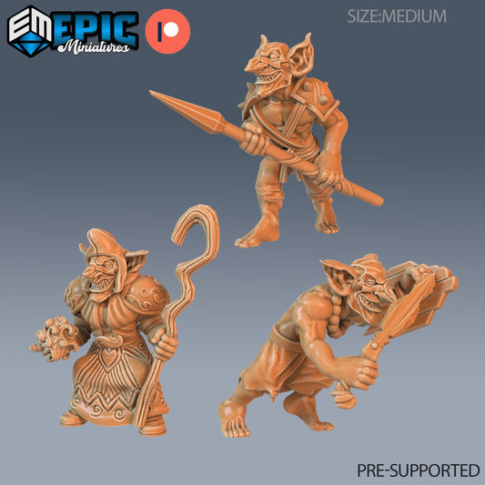 Wicked Goblin Tribe Series - #75 Easter Surprise - Epic Miniatures | Goblins | Masuline | Weapons | Medium