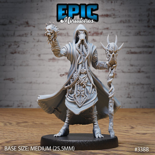 Mind Eater Cult Mage Series - Epic Miniatures | Planar Adventures