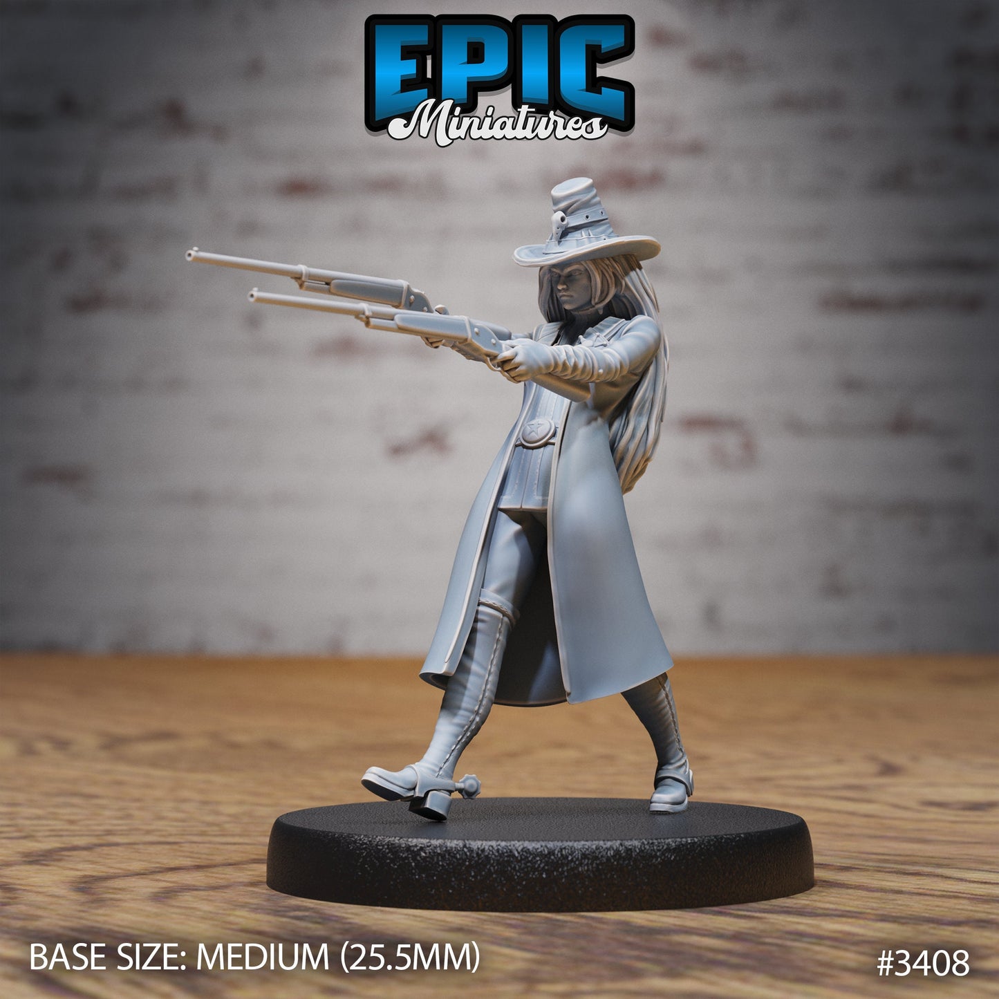 Sheriff Female Series - Epic Miniatures | Fantasy Wild West