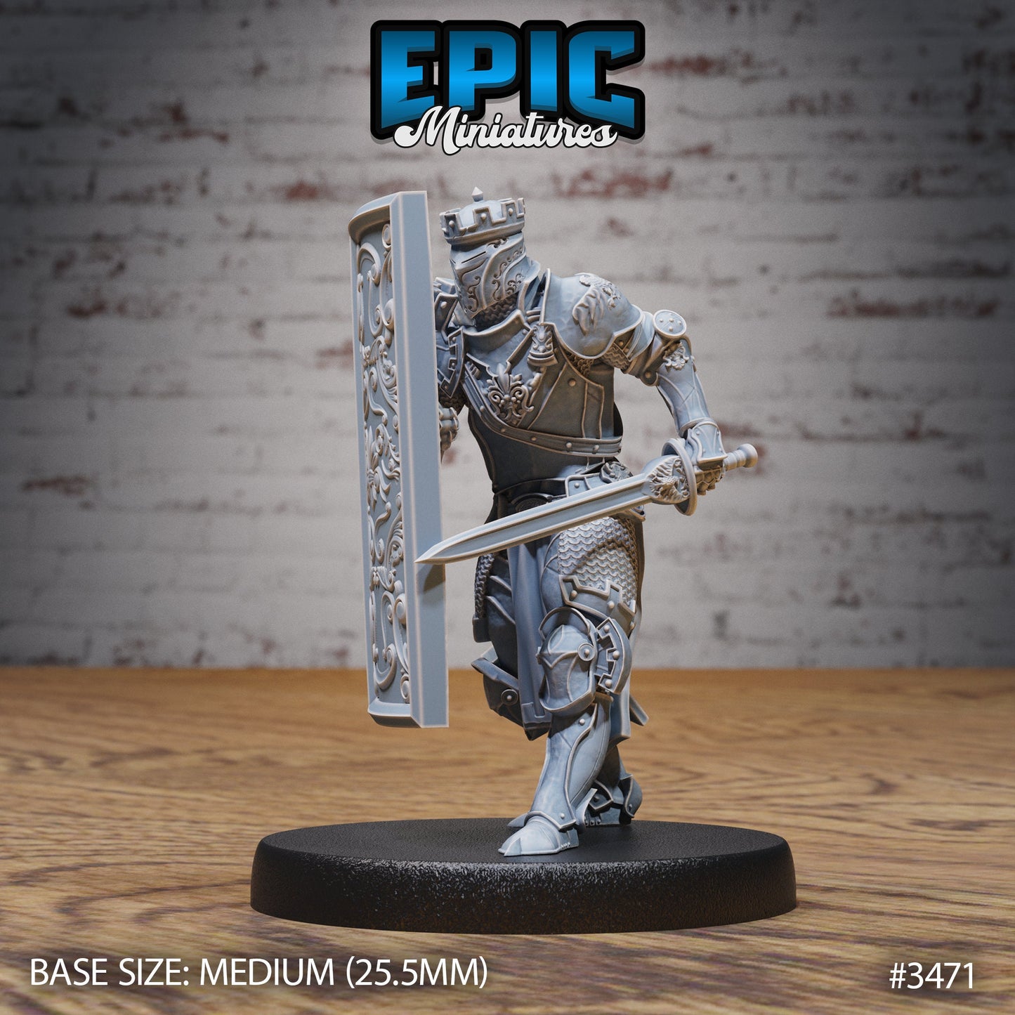Tower Knight Series - Epic Miniatures | Chivalry Garden