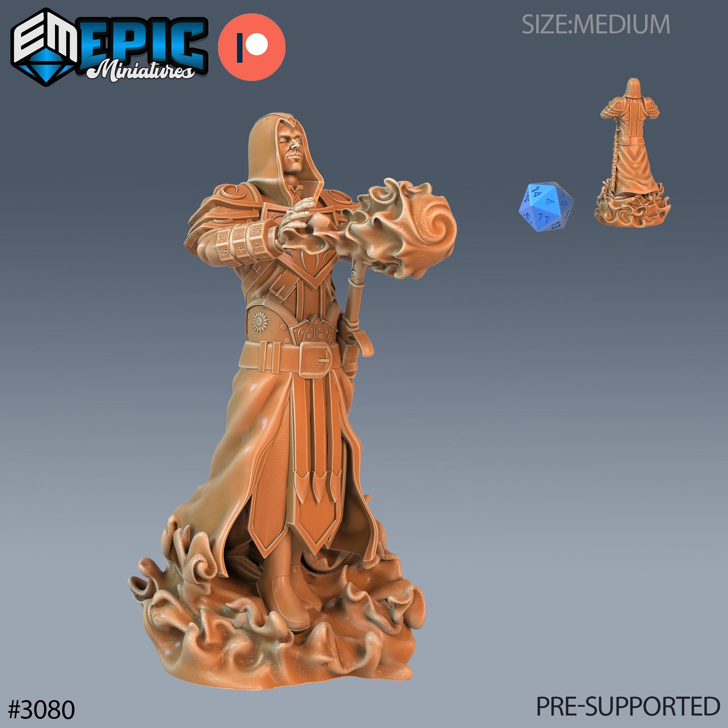 Warlock Player Character Series - Epic Miniatures | Sunrise Tavern
