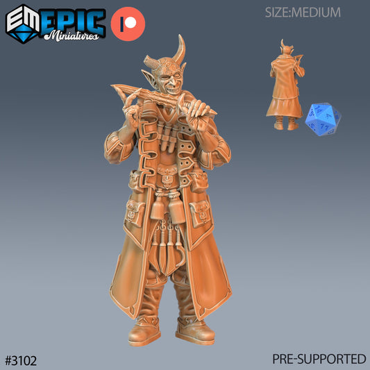 Tiefling Rogue Player Character Series - Epic Miniatures | Sunrise Tavern