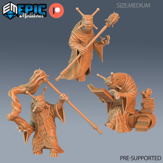 Snail Mage Reading Series - Epic Miniatures | Eternal Fungi