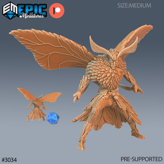 Moth Warrior Series - Epic Miniatures | Eternal Fungi