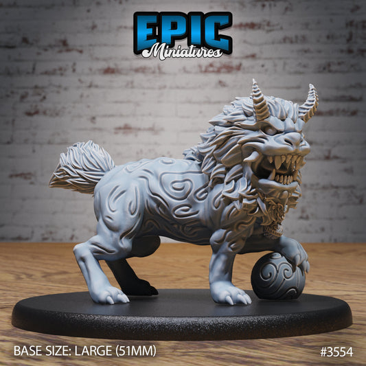 Guardian Fu Dog Series - Epic Miniatures | Iron Fist Tournament