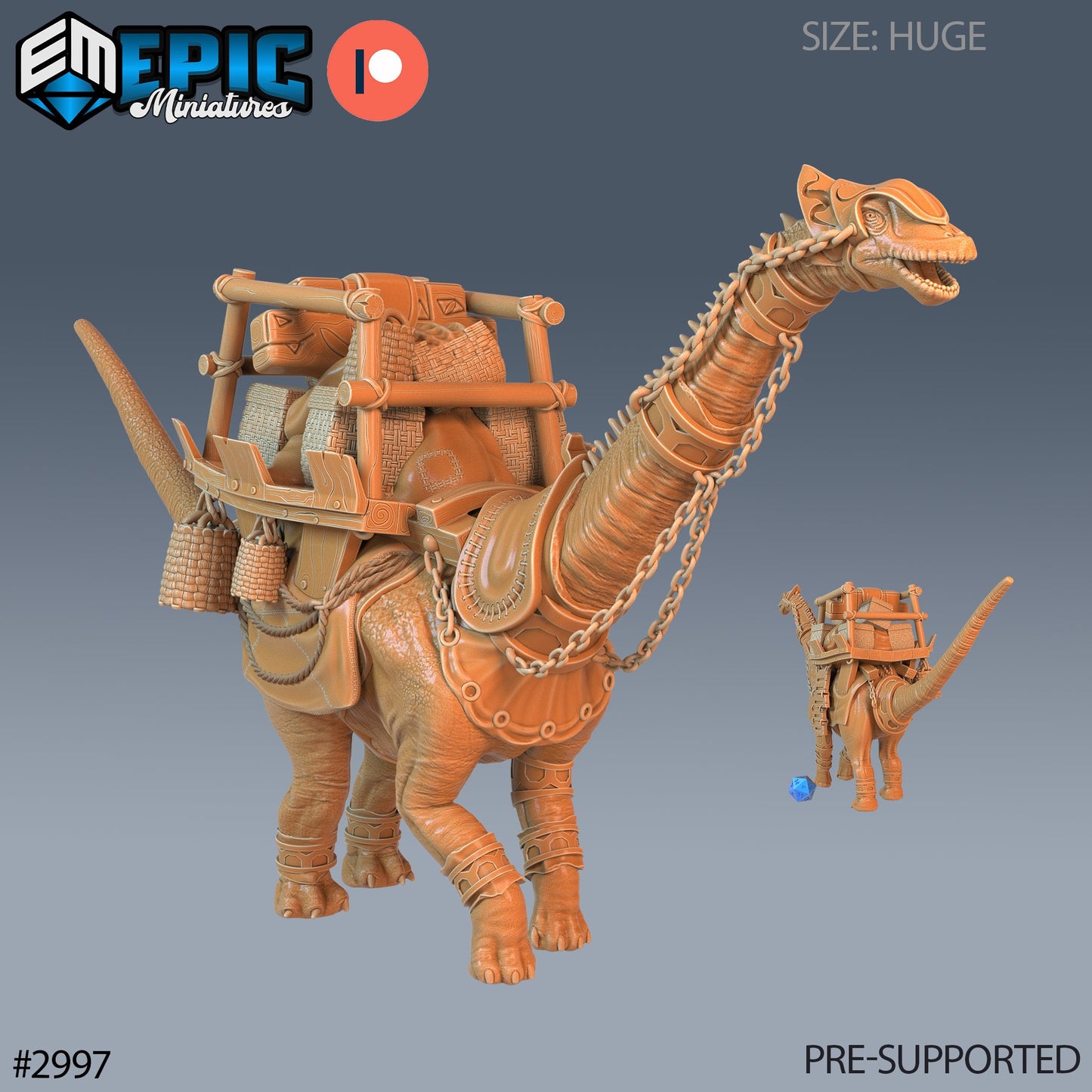 Brontosaurus Series - Epic Miniatures | #72 Jurassic Encounters