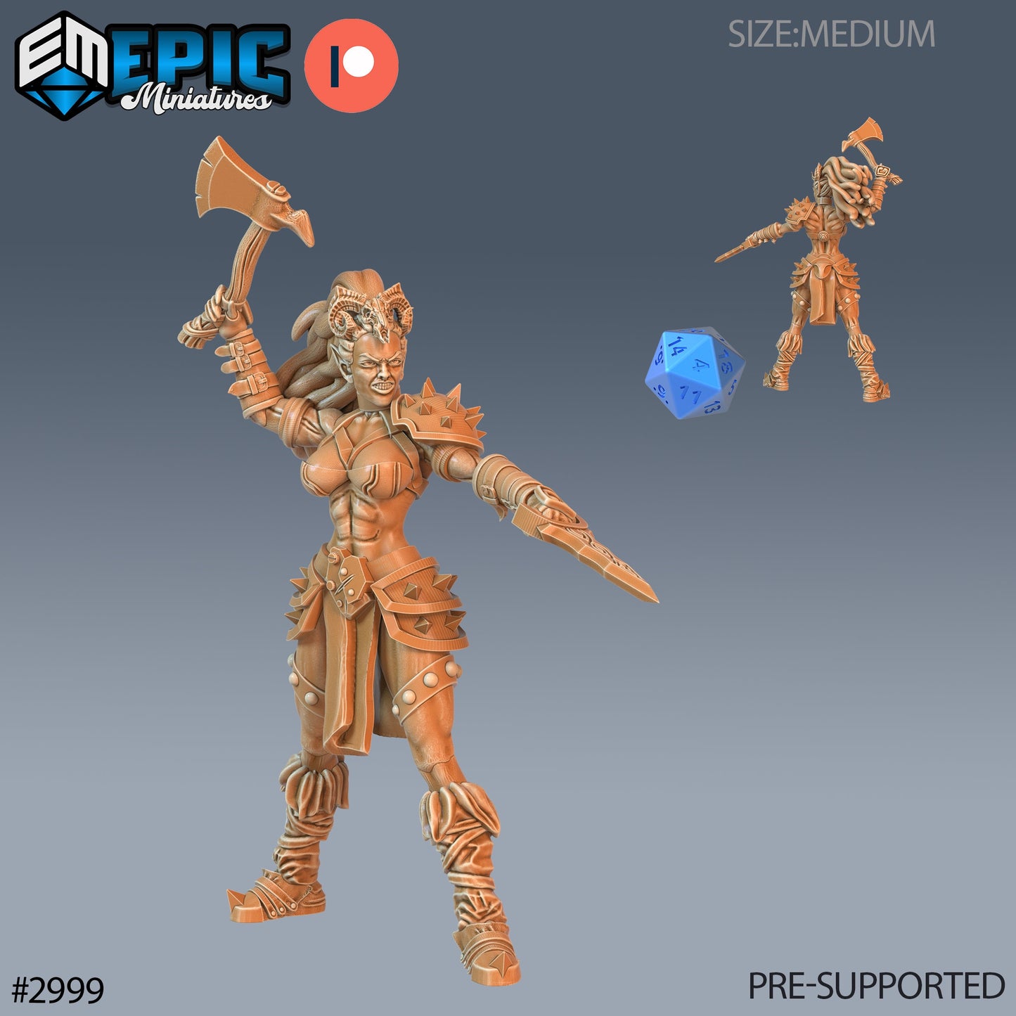 Dark Elf Barbarian Series - Epic Miniatures | #72 Jurassic Encounters