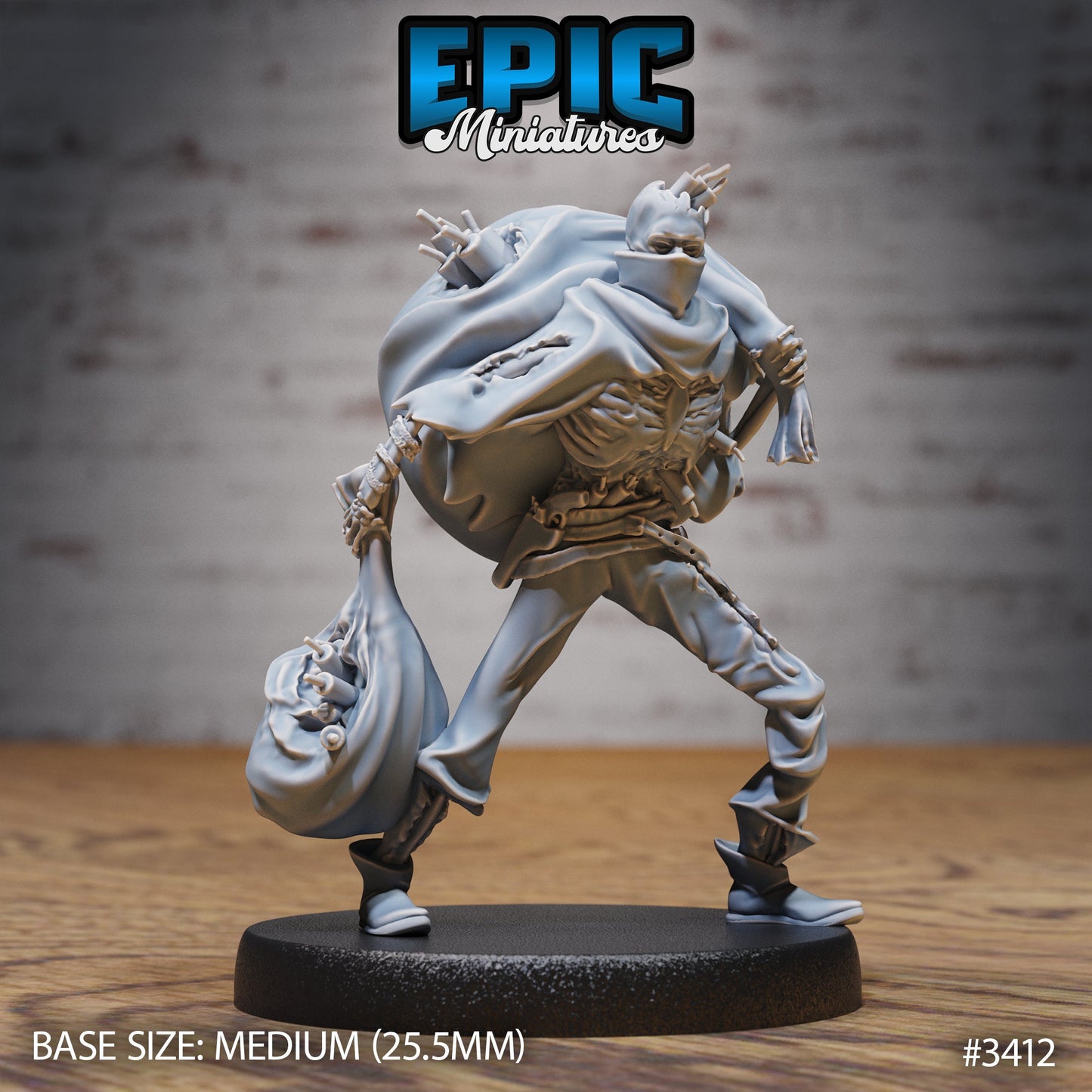 Undead Dynamite Bandit Series - Epic Miniatures | Fantasy Wild West