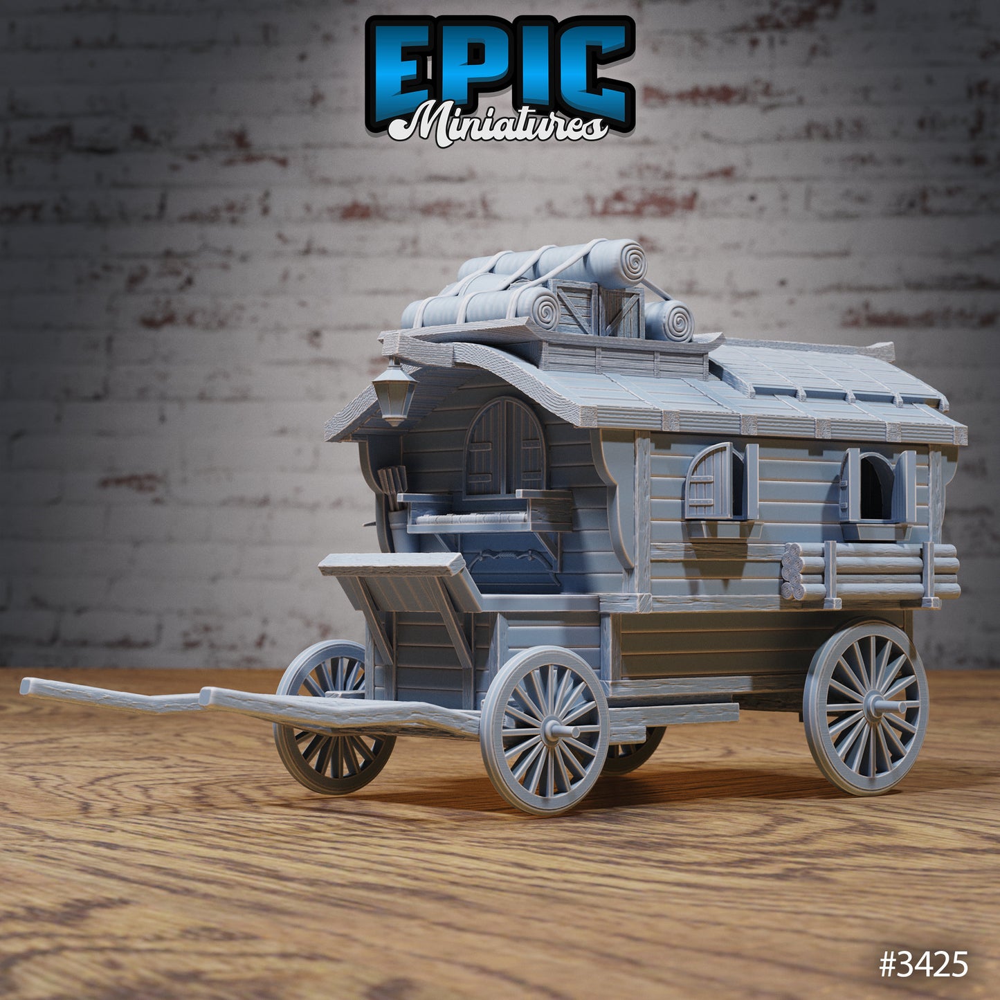 Settler Wagon - Epic Miniatures | Fantasy Wild West