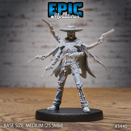 Undead Gunslinger Series - Epic Miniatures | Fantasy Wild West