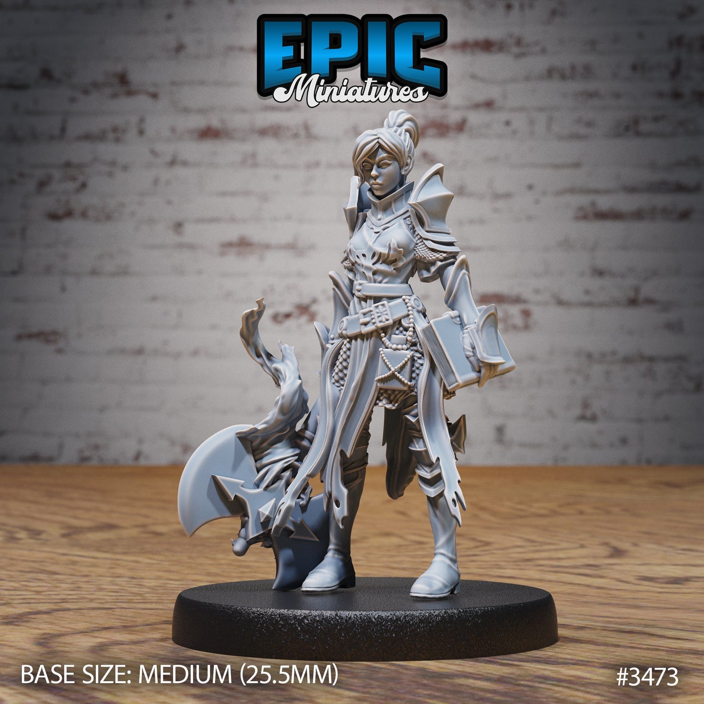Knight Lady Joan Series - Epic Miniatures | Chivalry Garden