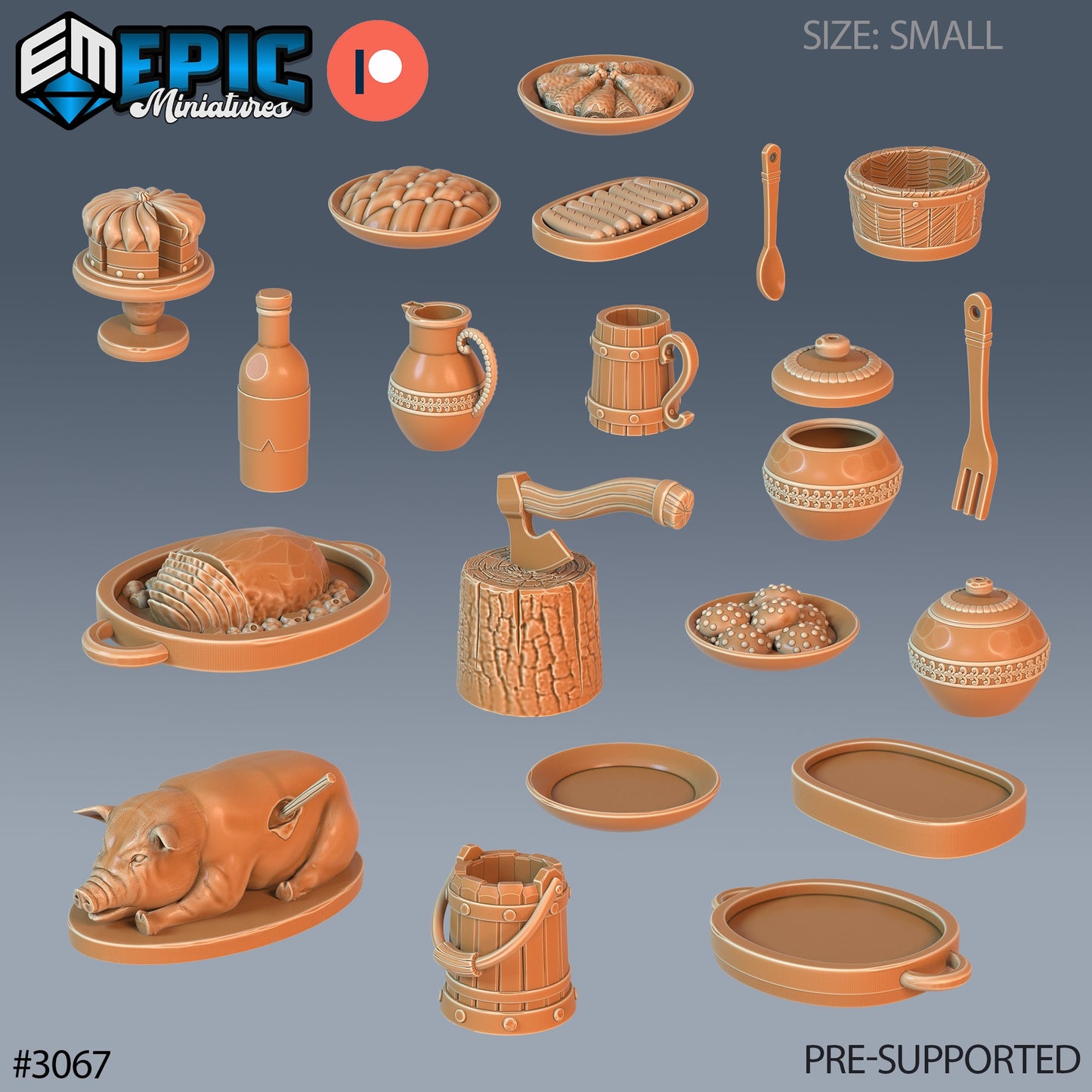 Tavern Decoration Scatter - Epic Miniatures | Sunrise Tavern