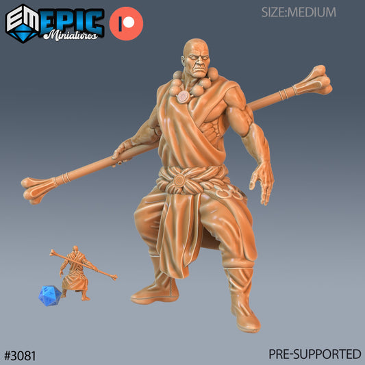 Monk Player Character Series - Epic Miniatures | Sunrise Tavern