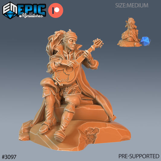 Bard Player Character Series - Epic Miniatures | Sunrise Tavern