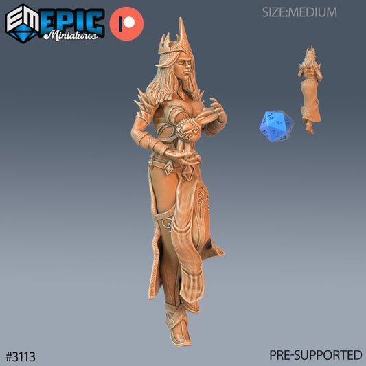 Wizard Female Player Character Series - Epic Miniatures | Sunrise Tavern