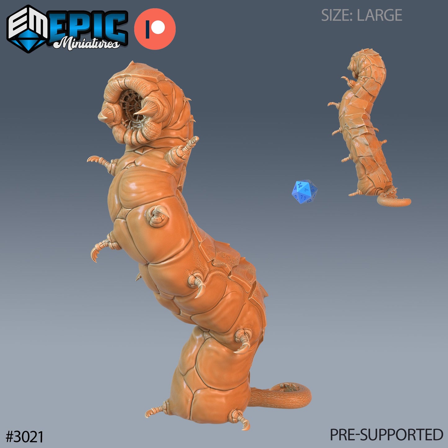 Carrion Worm Series - Epic Miniatures | Eternal Fungi