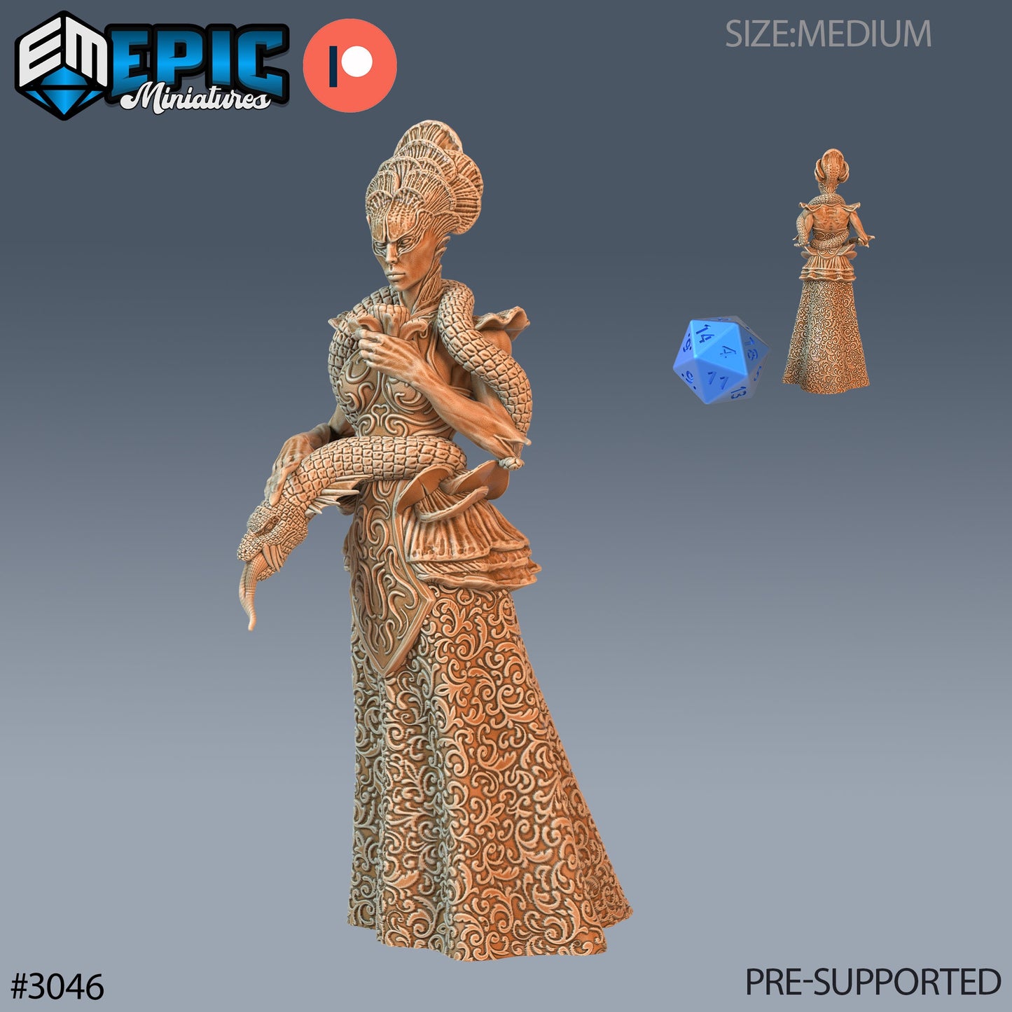 Fungi Demoness Magic Series - Epic Miniatures | Eternal Fungi