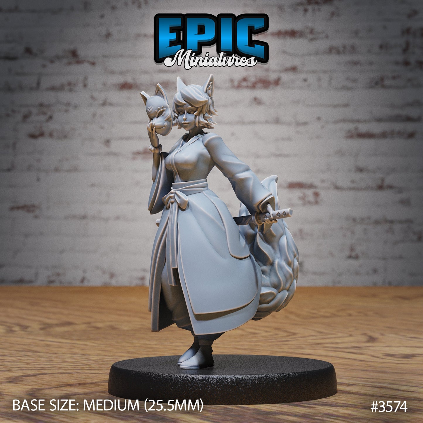 Kitsune Spirit Warrior Series - Epic Miniatures | #84 Iron Fist Tournament