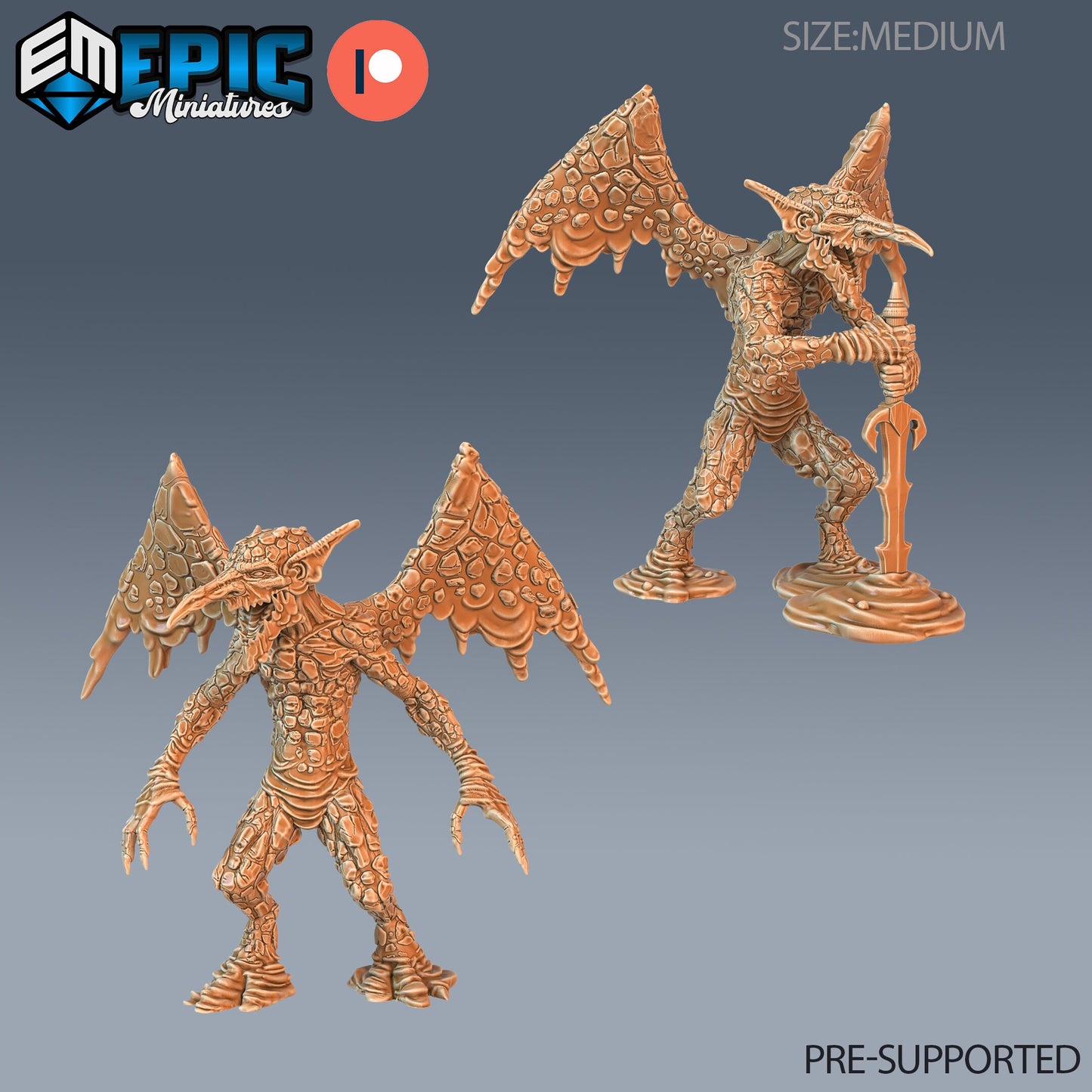 Magma Mephit Series - Epic Miniatures | Jurassic Encounters