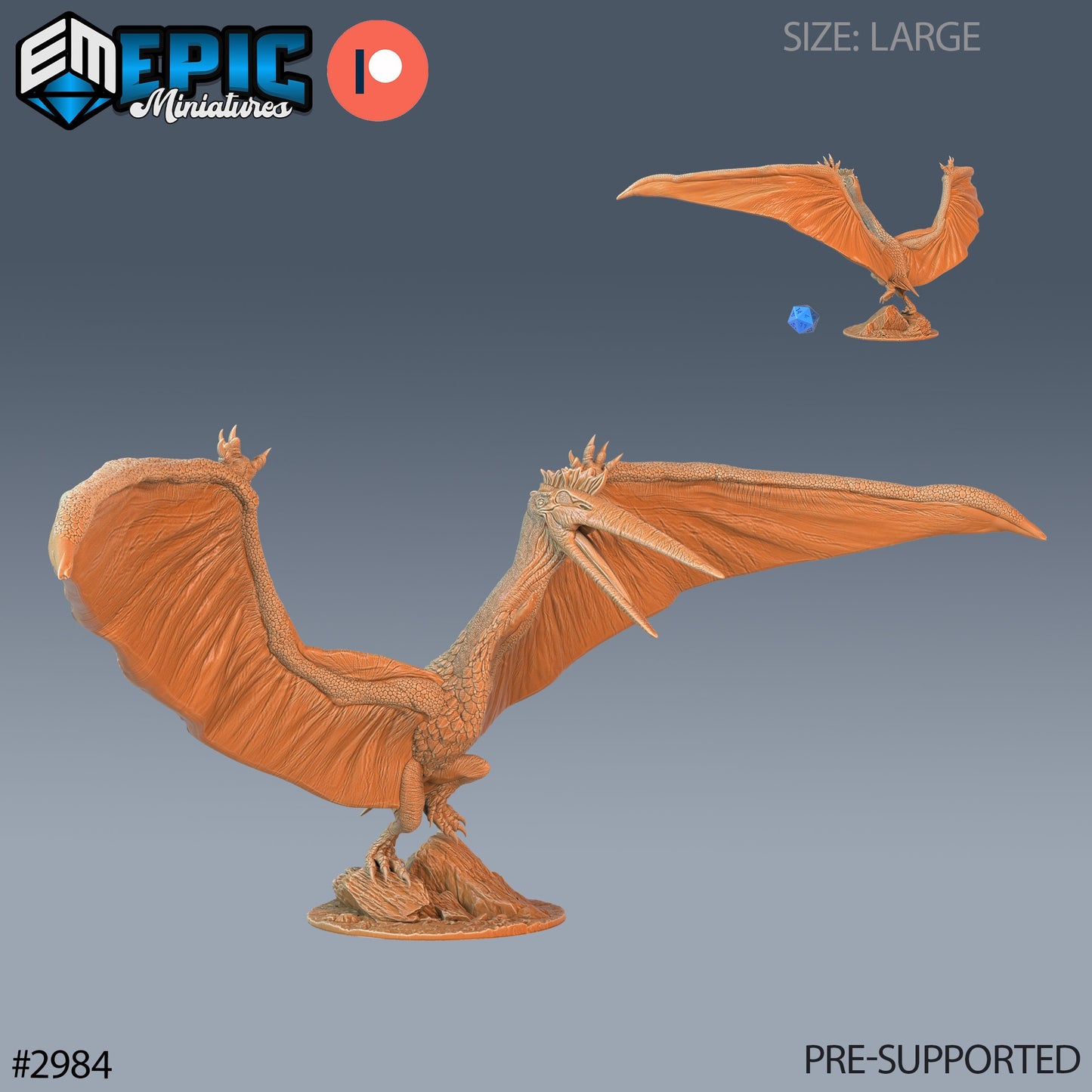 Quetzalcoatlus Series - Epic Miniatures | Jurassic Encounters