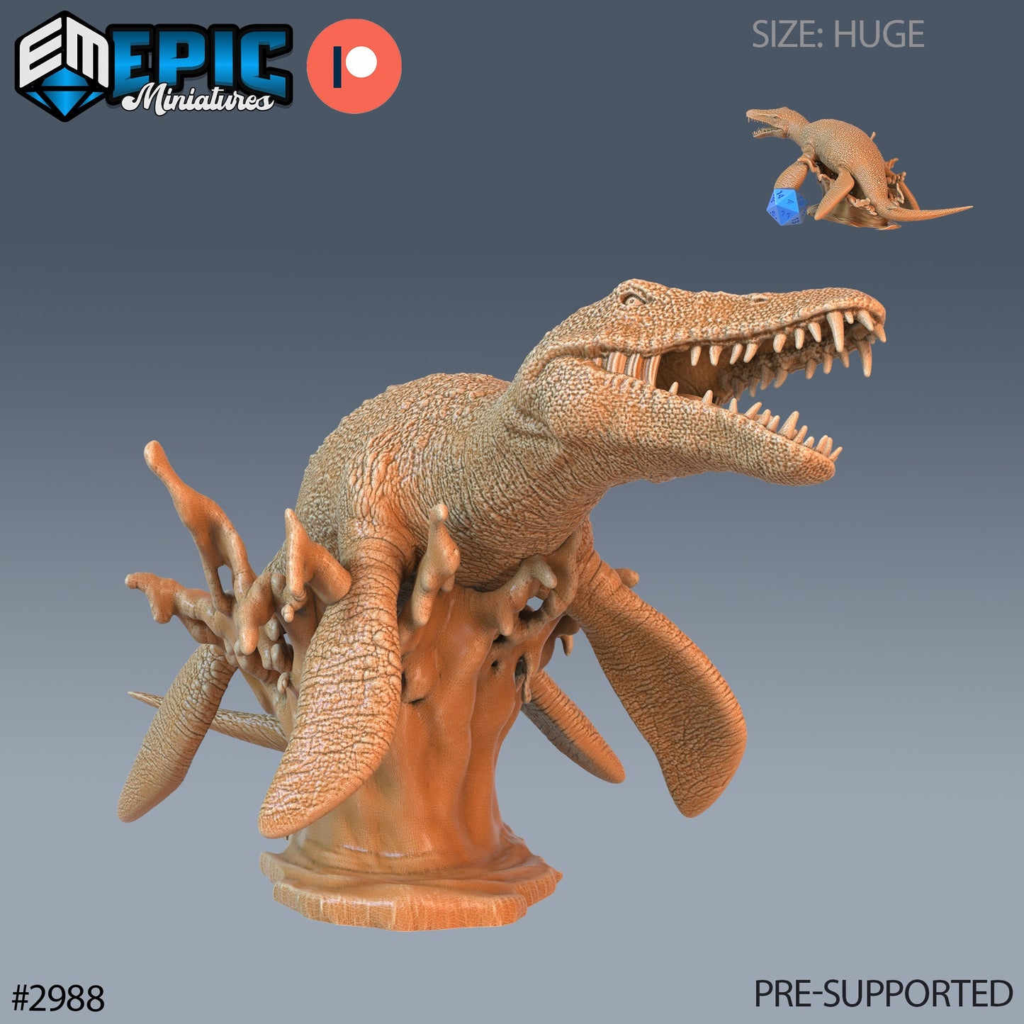 Liopleurodon Series - Epic Miniatures | Jurassic Encounters