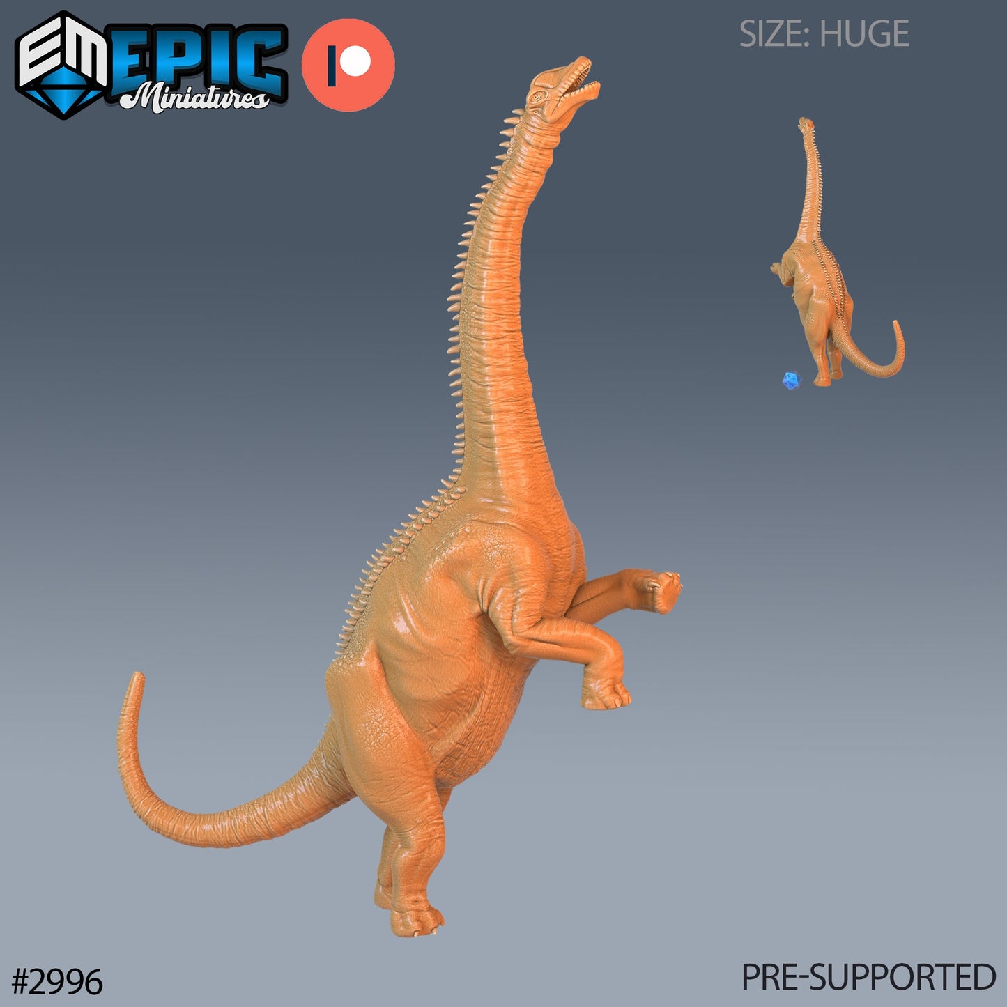 Brontosaurus Series - Epic Miniatures | #72 Jurassic Encounters