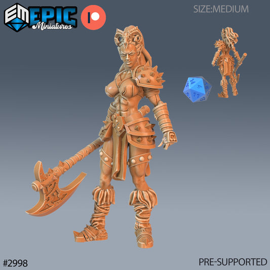 Dark Elf Barbarian Series - Epic Miniatures | #72 Jurassic Encounters