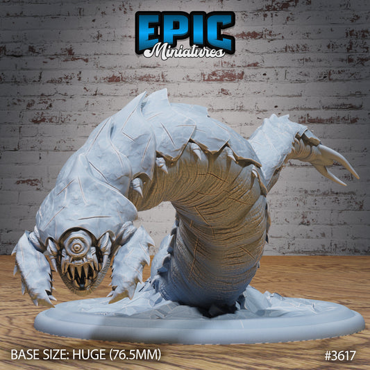 Frost Worm Series - Epic Miniatures | Ice Age Madness