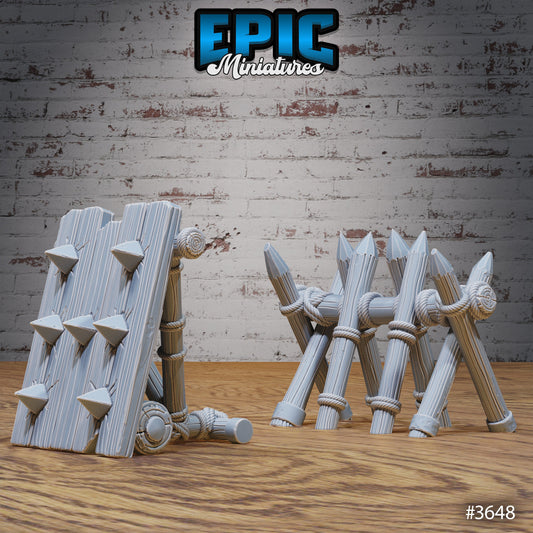 Bandit Camp Fortification Series - Epic Miniatures | Bandit Camp