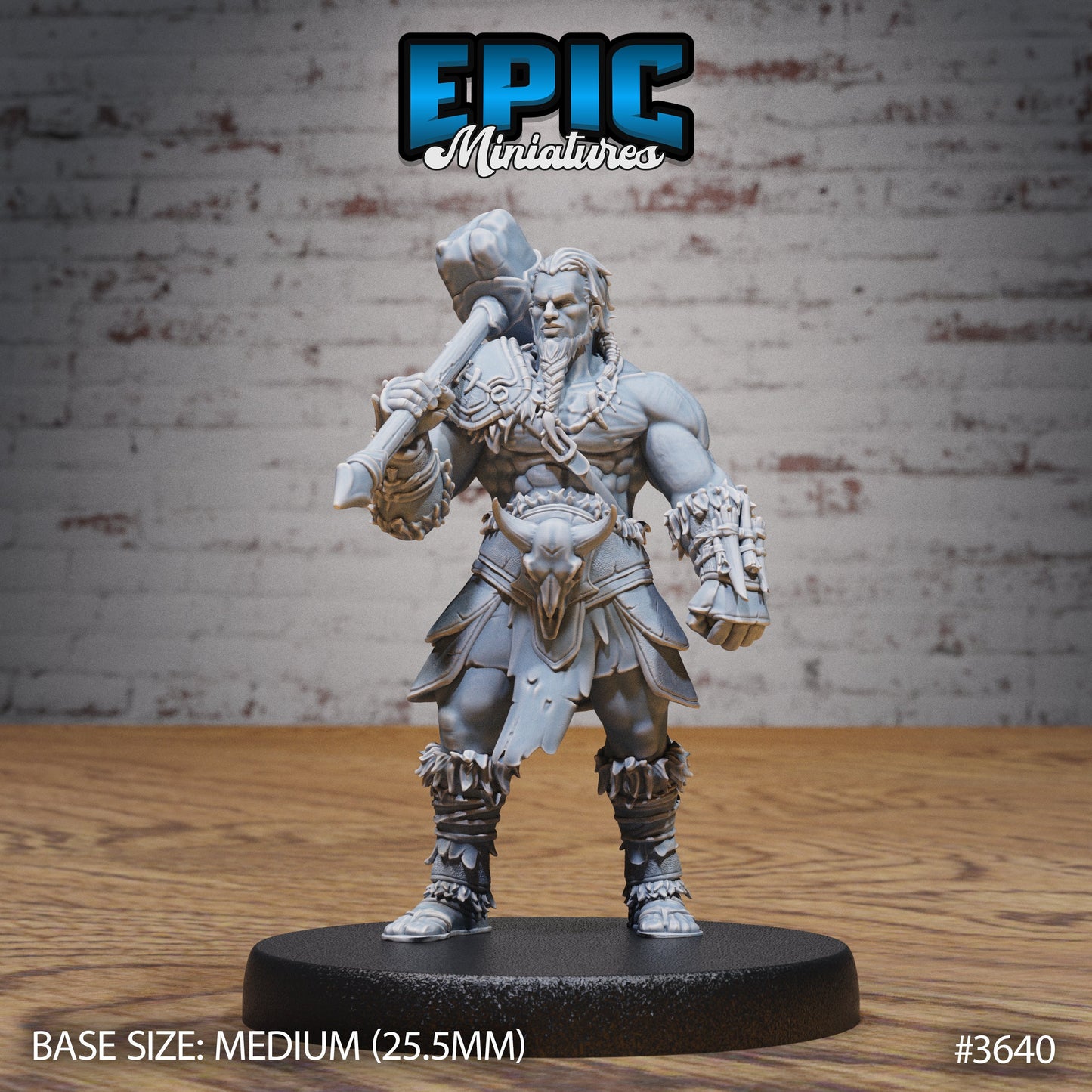 Barbarian Tribe Male Series - Epic Miniatures | Ice Age Madness