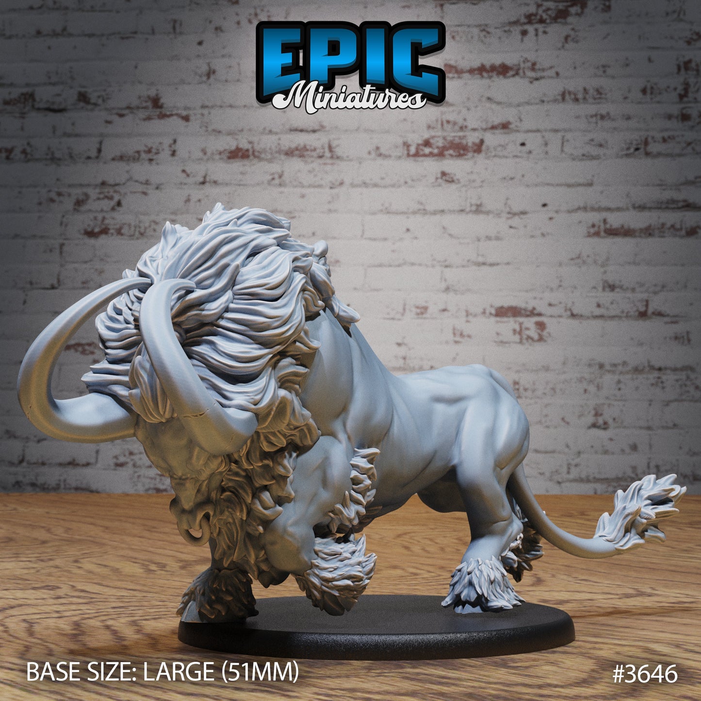 Devilhorn Bull Series - Epic Miniatures | Ice Age Madness