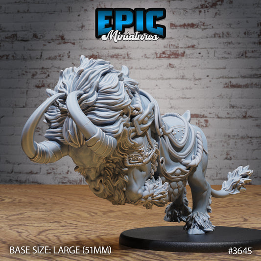 Devilhorn Bull Series - Epic Miniatures | Ice Age Madness