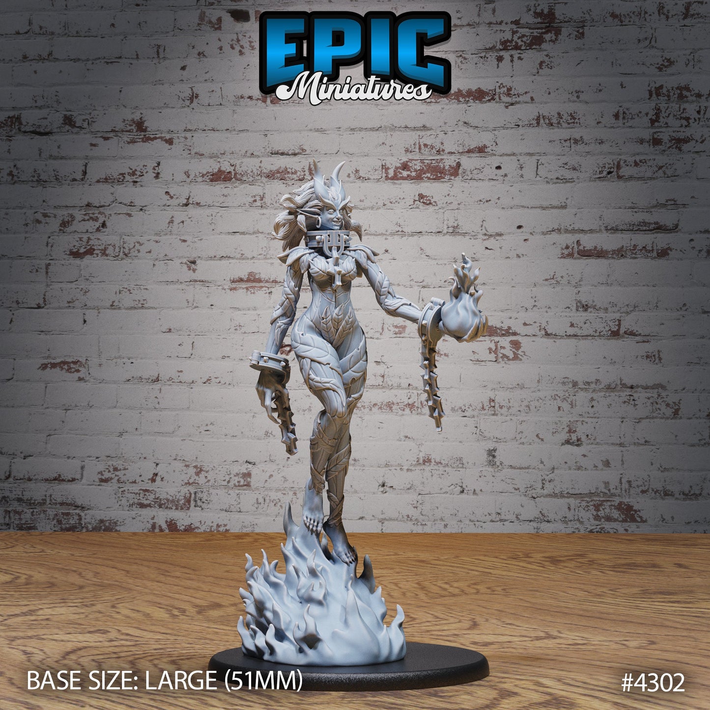 Imprisoned Demonness Series - Epic Miniatures | #99 Infernal Assault