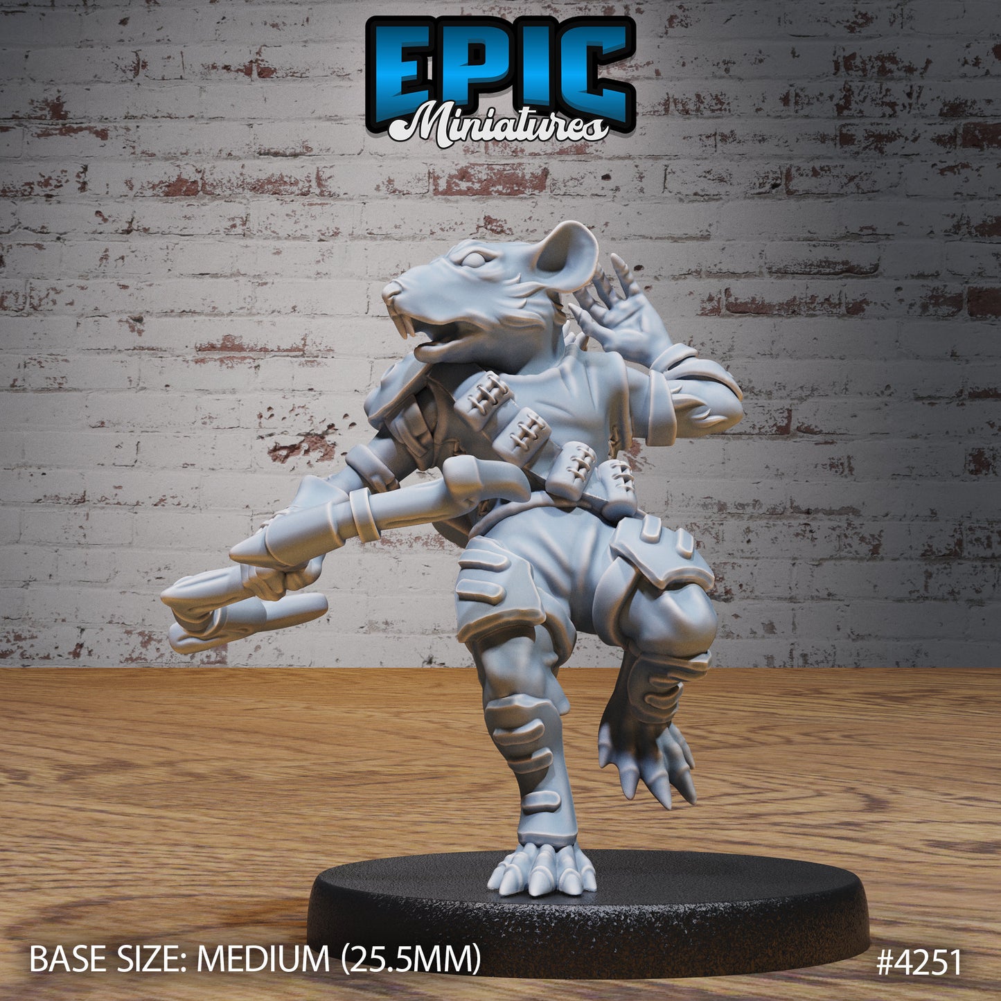 Rat Folk Tribe Series - Epic Miniatures | #98 City Sewers