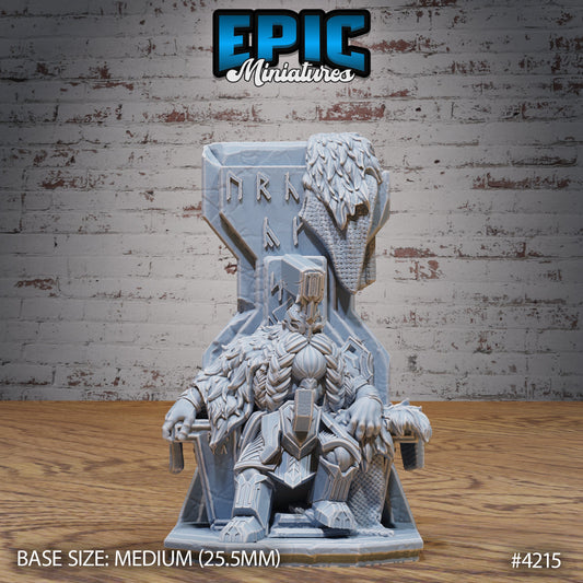 Cursed Dwarf Lord Series - Epic Miniatures | #97 Dwarf Mountain