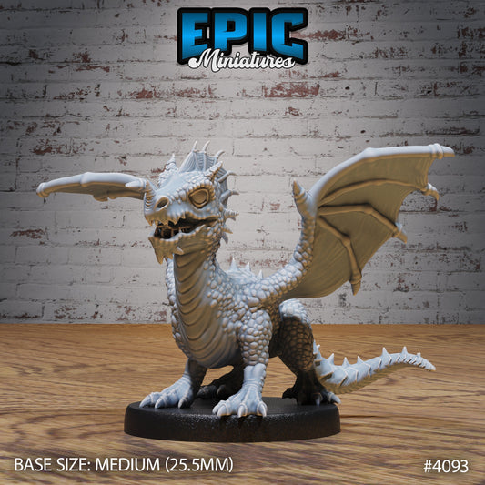 Green Dragon Wyrmling Series - Epic Miniatures | #95 Elven Storm