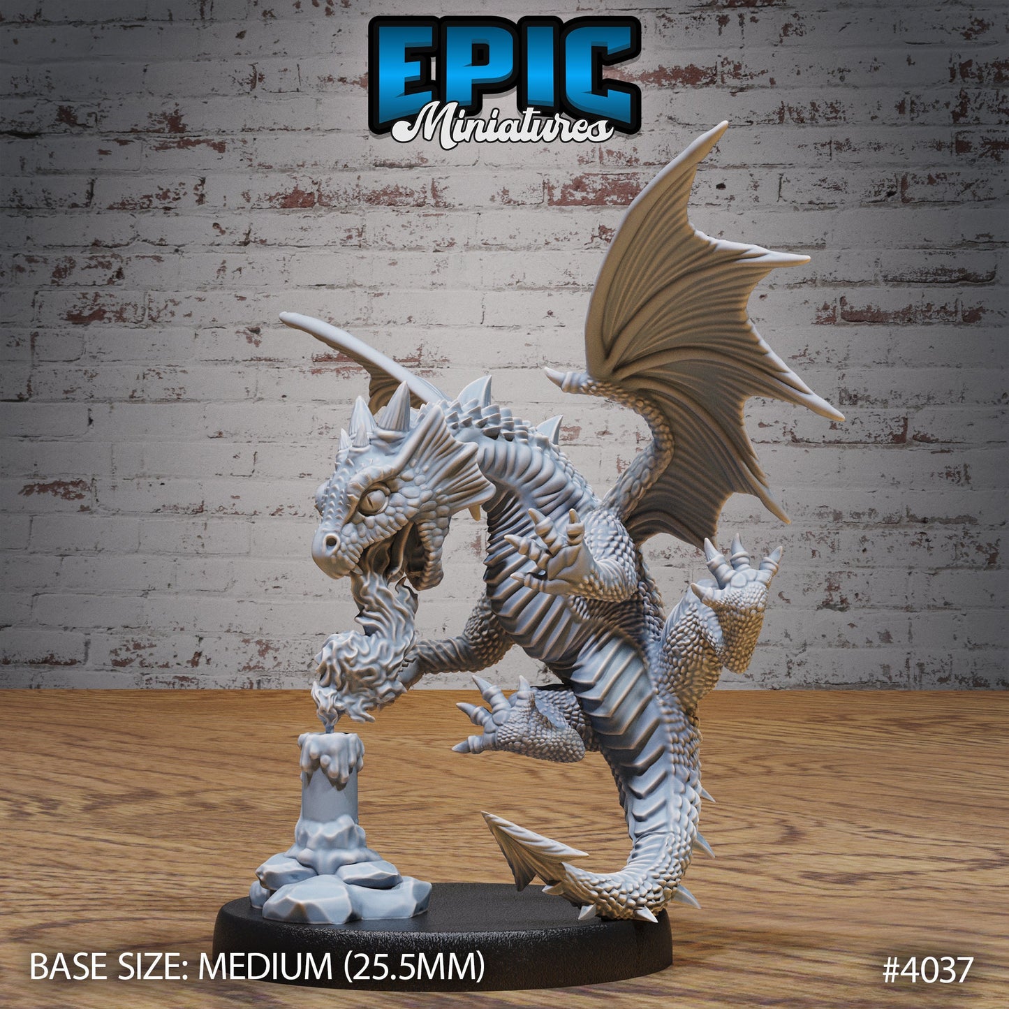 Red Dragon Wyrmling Series - Epic Miniatures | #94 Elemental Lands