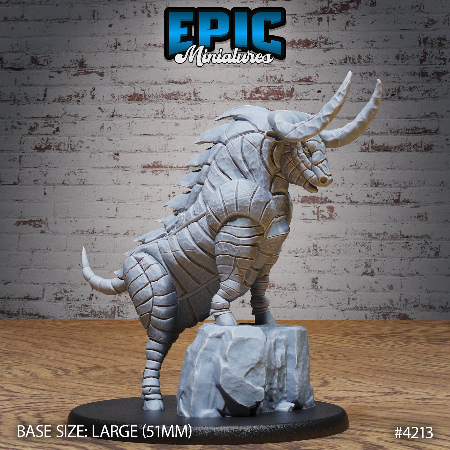 Metal Bull Gorgon Series - Epic Miniatures | #97 Dwarf Mountain