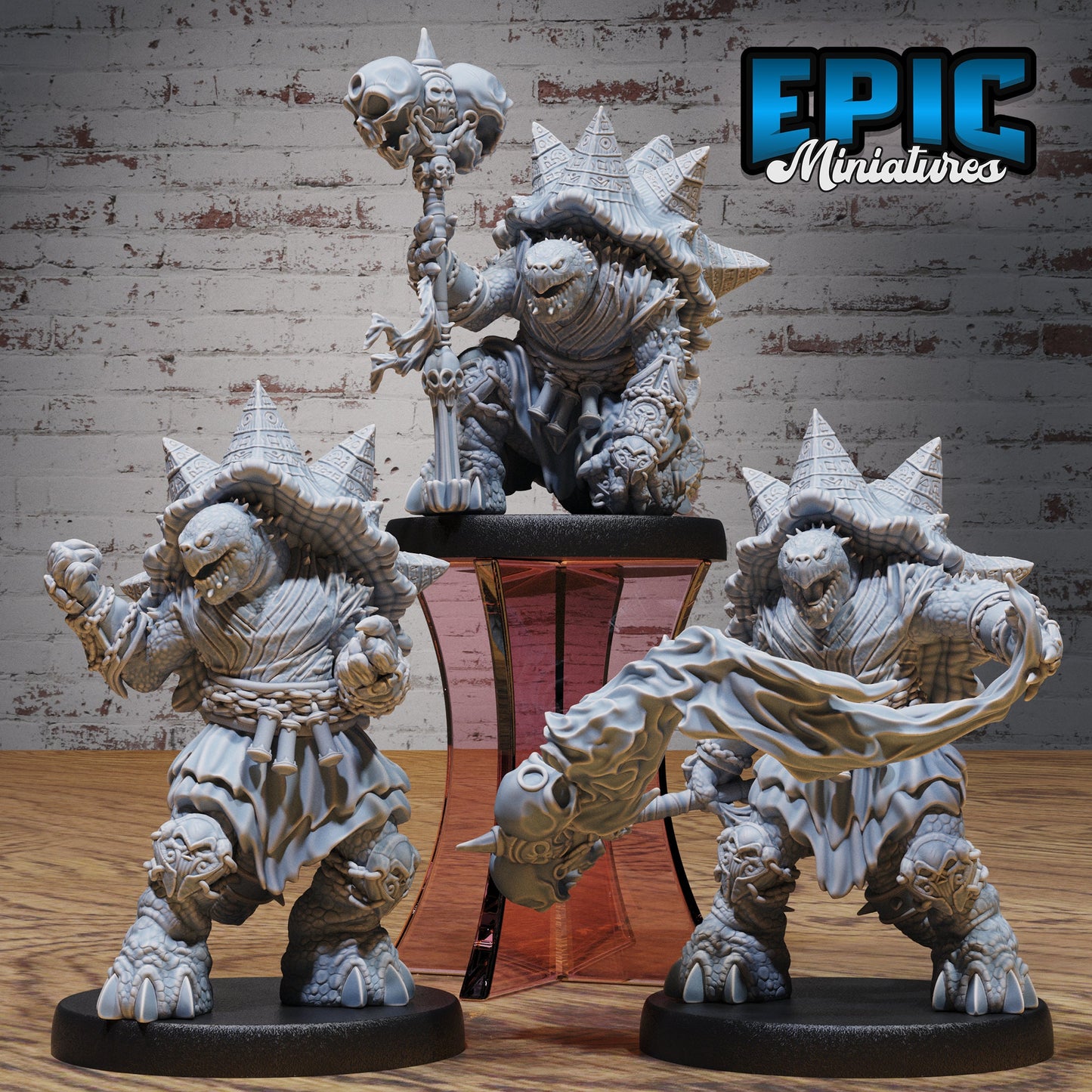 Turtle Folk Series - Epic Miniatures | #92 Sinister Harbor