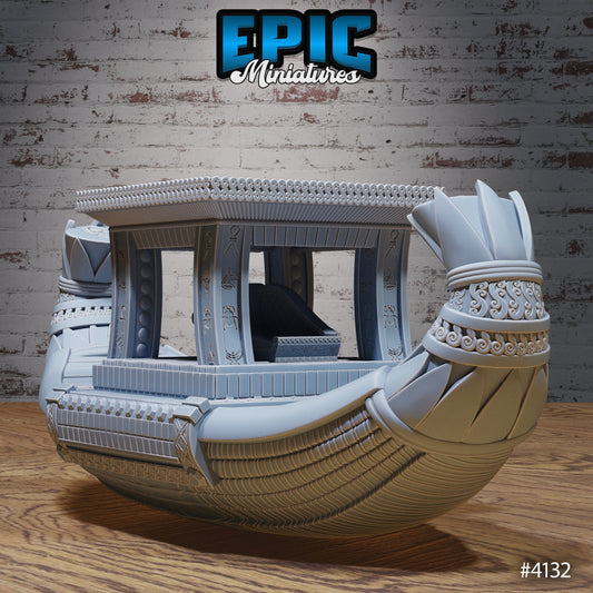 Ancient Egyptian River Boats - Epic Miniatures | #96 Bone Dry Desert