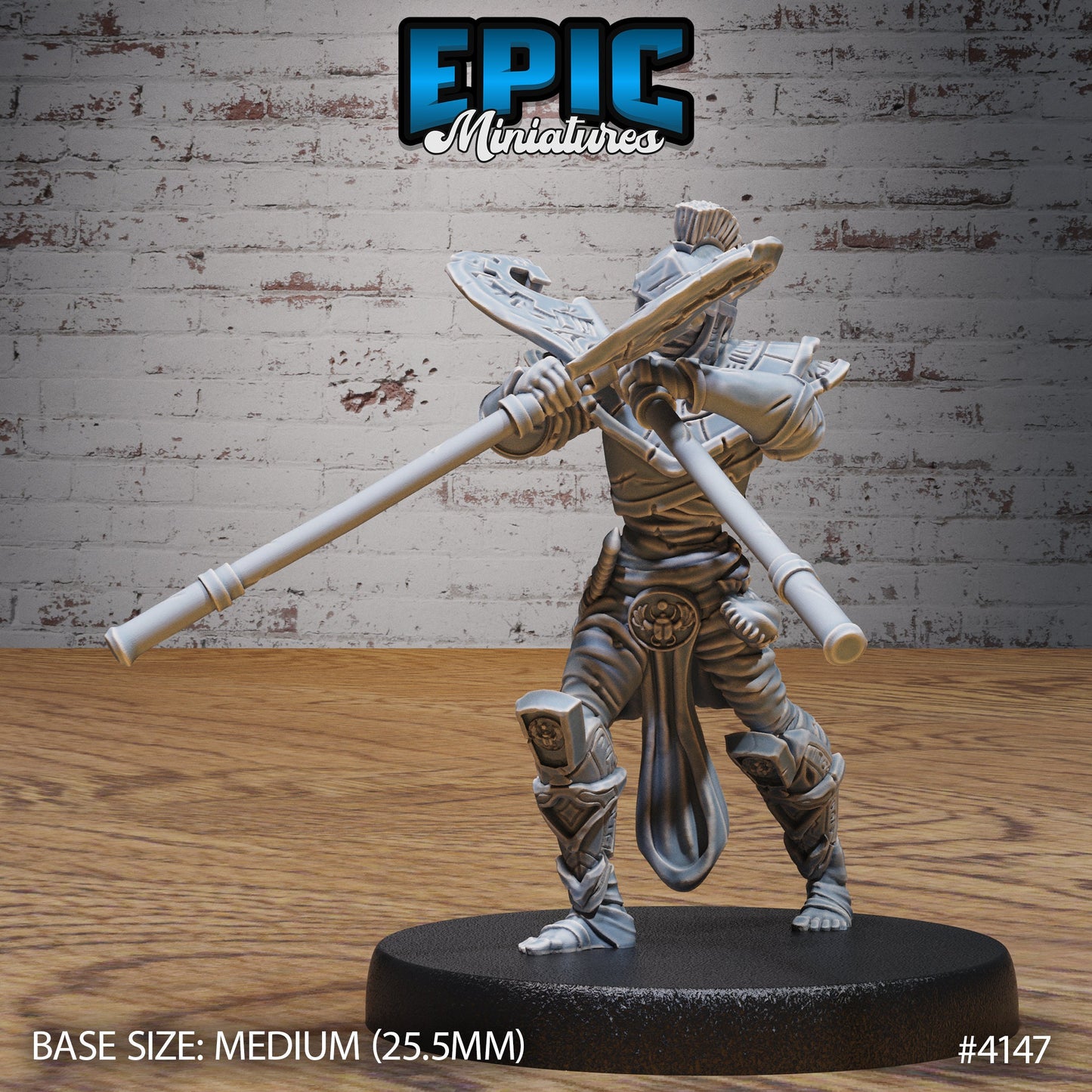 Mummy Warrior Series - Epic Miniatures | #96 Bone Dry Desert