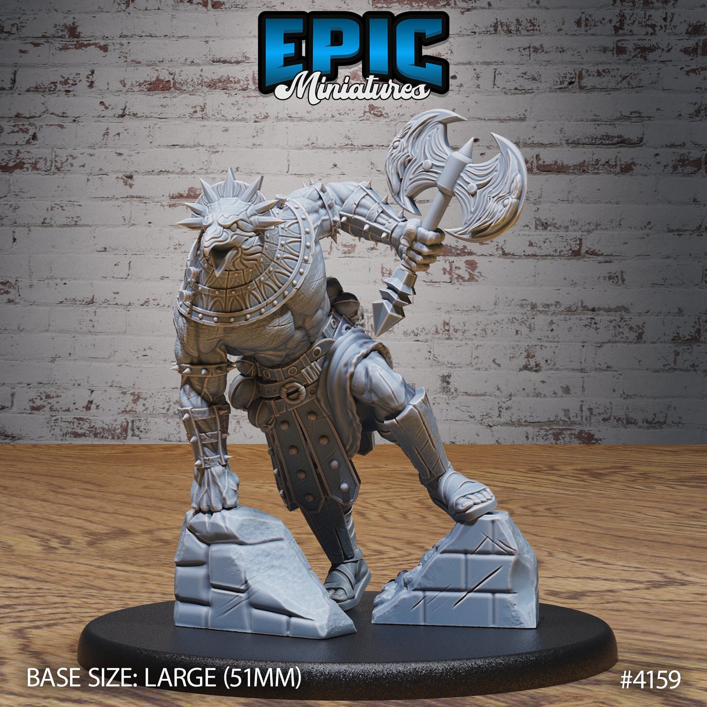 Horus Avatar Series - Epic Miniatures | #96 Bone Dry Desert