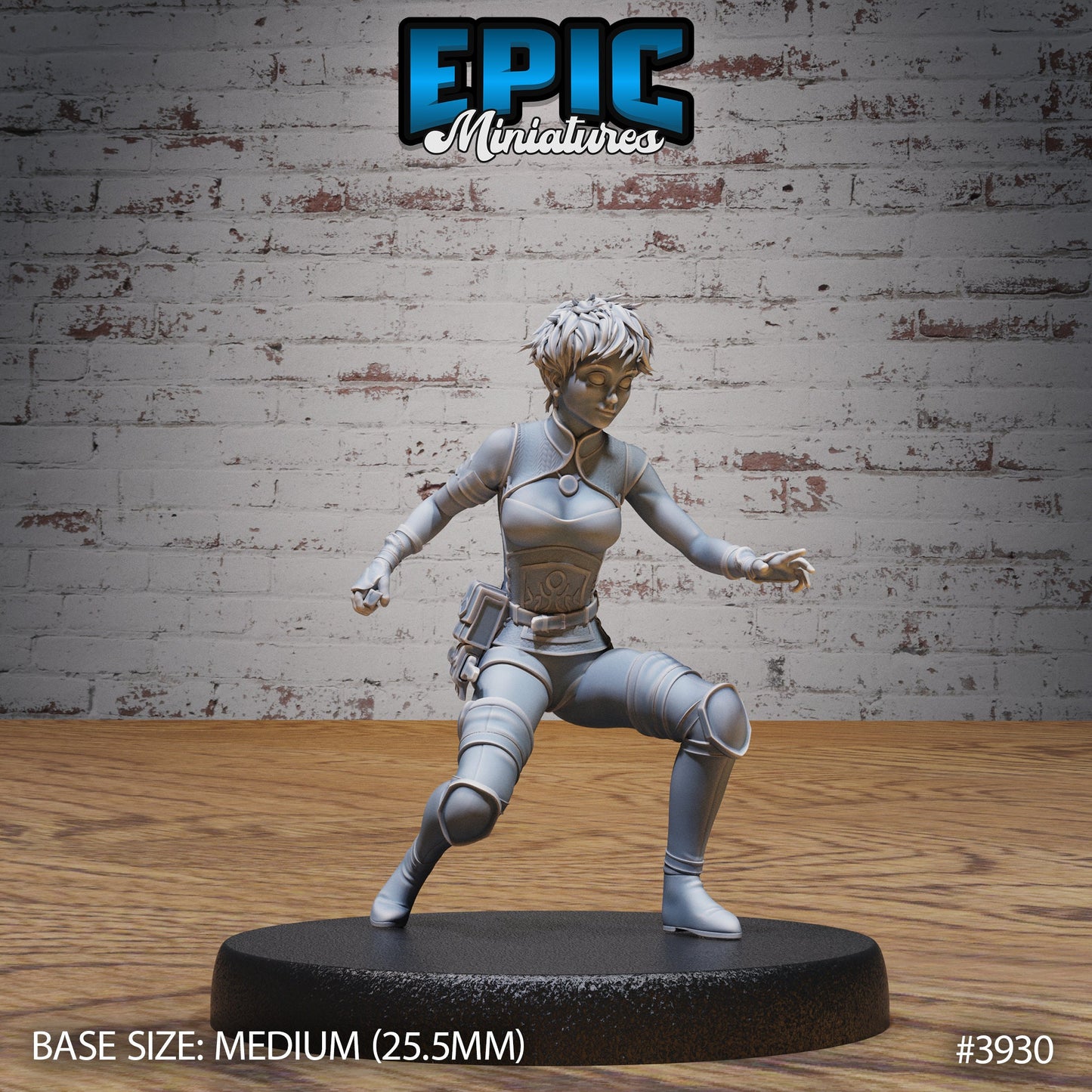 Rogue Novice Female Series - Epic Miniatures | #91 Demonic Guild