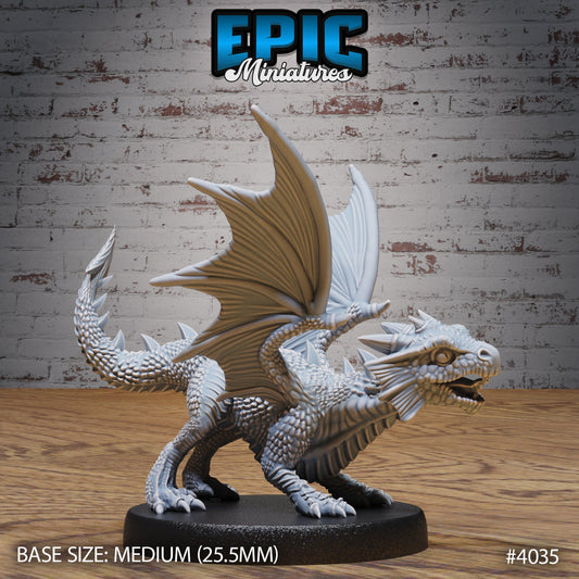 Red Dragon Wyrmling Series - Epic Miniatures | #94 Elemental Lands