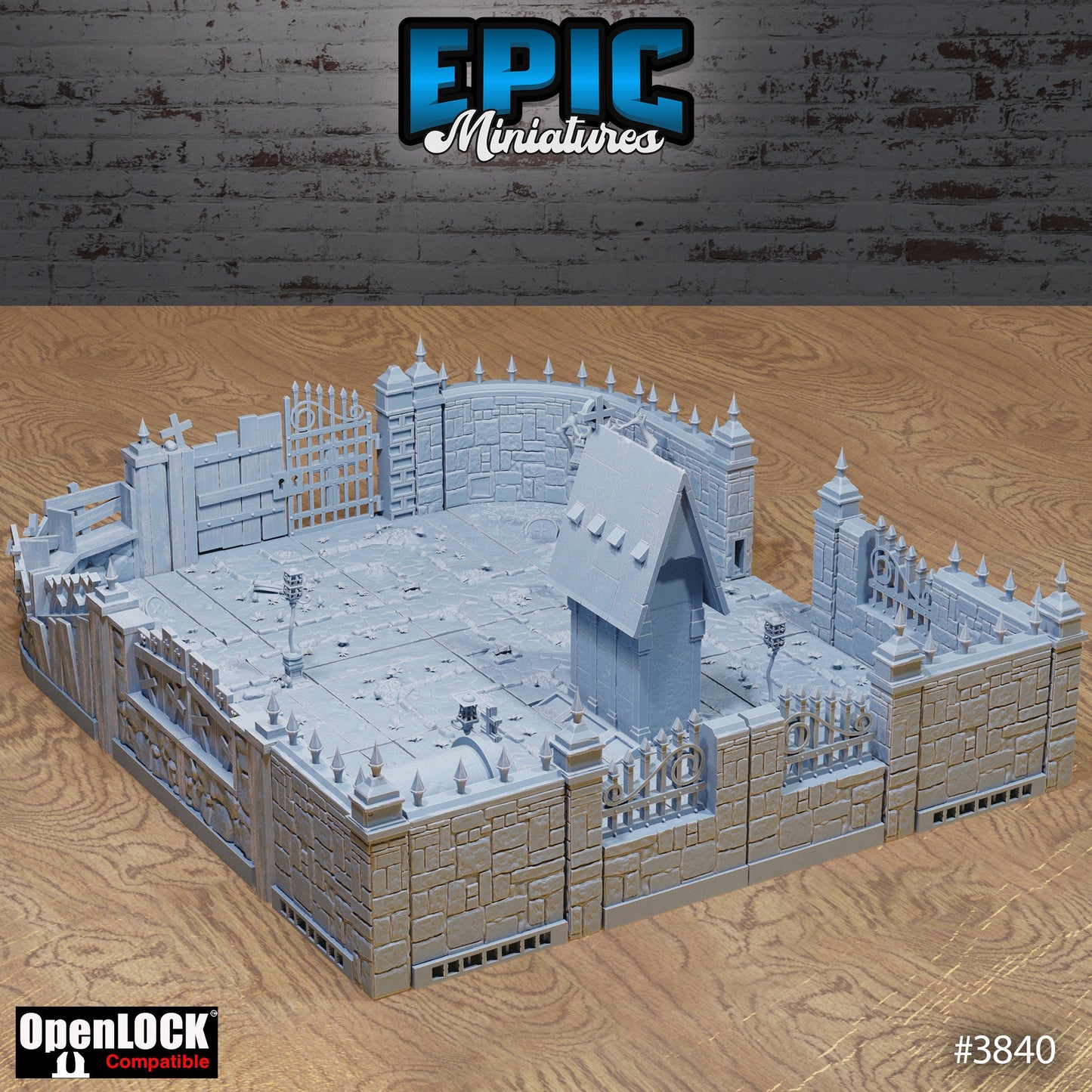 Graveyard - Epic Miniatures | #90 Gruesome Graveyard